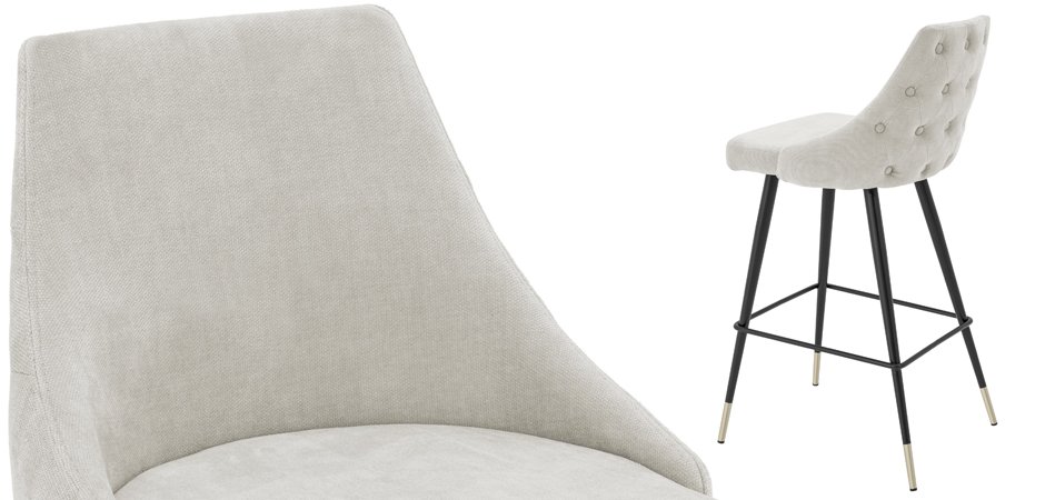 Барный стул Eichholtz Bar Stool Cedro Sand Барный стул Eichholtz Bar Stool Cedro Sand - Loft-Concept в Костроме