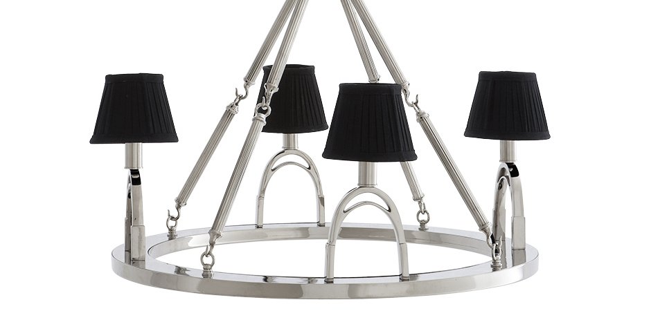 Люстра Eichholtz Chandelier Jigger Nickel - Loft-Concept в Костроме