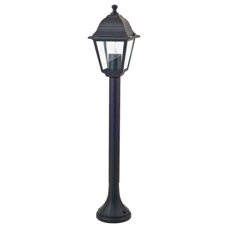 Уличный светильник Lebran Street lamp Черный Прозрачное Стекло Уличный светильник Lebran Street lamp Черный Прозрачное Стекло в Костроме | Loft Concept
