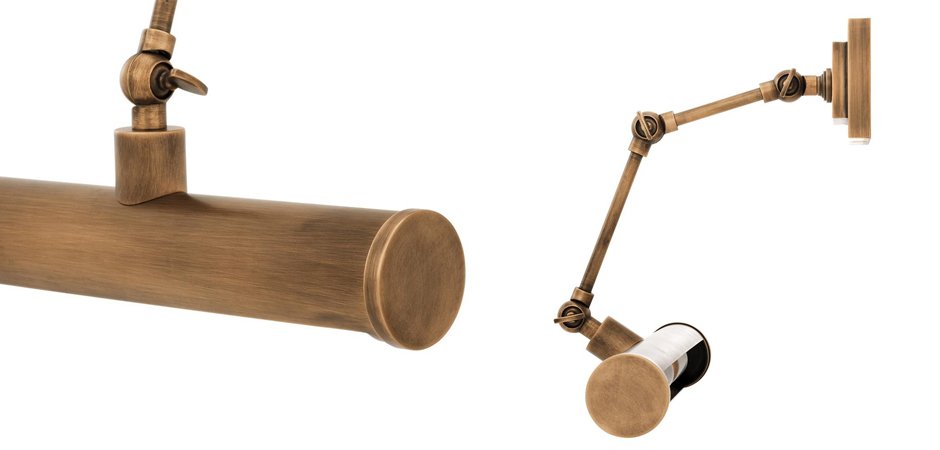 Бра Eichholtz Wall Lamp Pacific Brass Бра Eichholtz Wall Lamp Pacific Brass - Loft-Concept в Костроме
