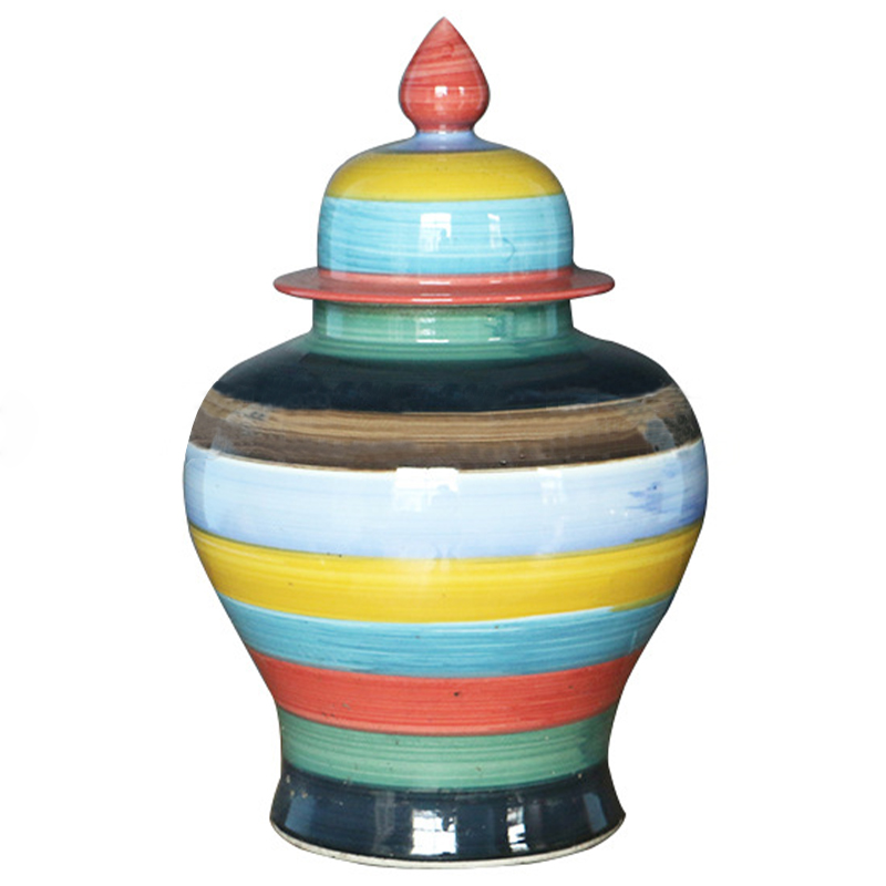Ваза Colored Stripes Rainbow Vase Мульти Ваза Colored Stripes Rainbow Vase Мульти в Костроме | Loft Concept