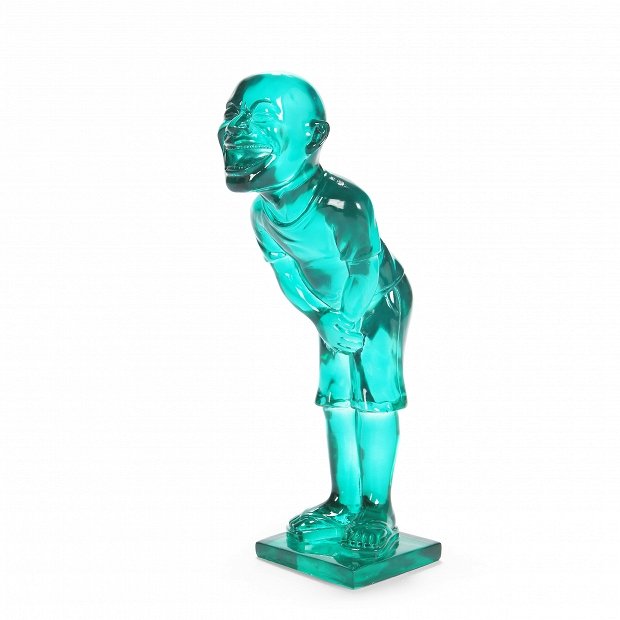 Статуэтка Laughing Man Turquoise Бирюзовый Статуэтка Laughing Man Turquoise Бирюзовый в Костроме | Loft Concept
