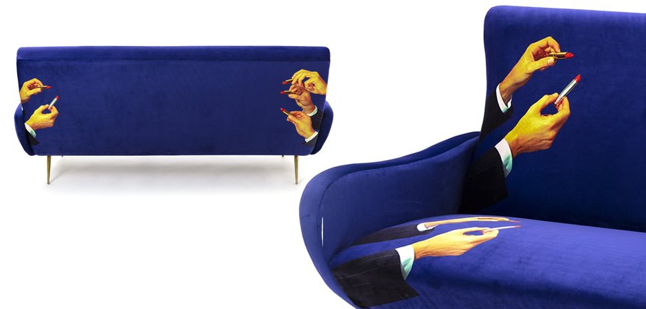 Диван Seletti Sofa Three Seater Lipsticks Диван Seletti Sofa Three Seater Lipsticks - Loft-Concept в Костроме