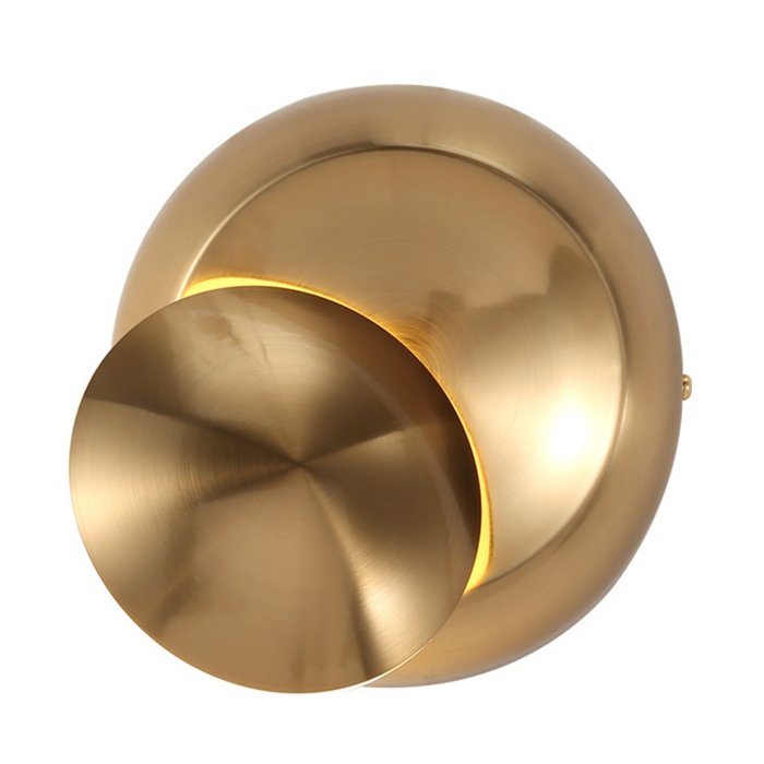 Бра Light Point Luna Wall Lamp Gold Латунь Бра Light Point Luna Wall Lamp Gold Латунь в Костроме | Loft Concept