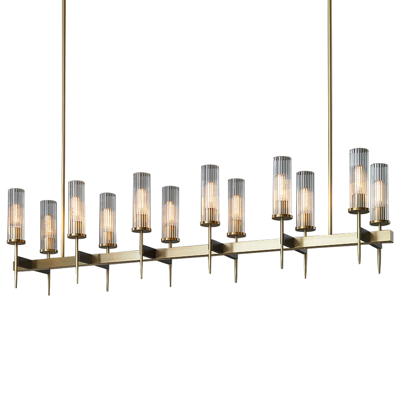 Люстра Jonathan Browning ALOUETTE CHANDELIER Латунь Прозрачное Стекло Люстра Jonathan Browning ALOUETTE CHANDELIER Латунь Прозрачное Стекло в Костроме | Loft Concept