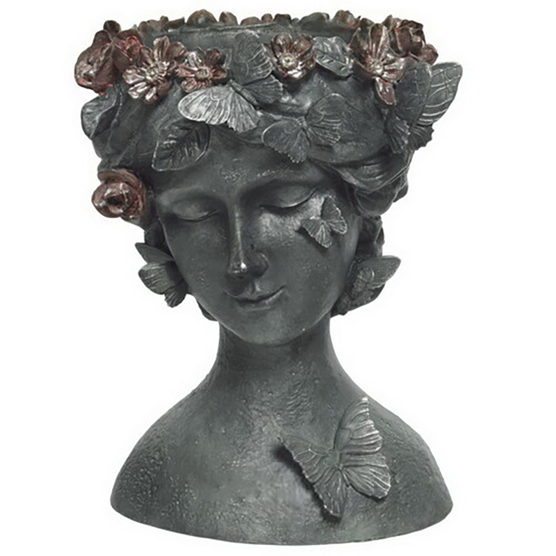 Кашпо Medeina Vase Серый (Gray) Кашпо Medeina Vase Серый (Gray) в Костроме | Loft Concept