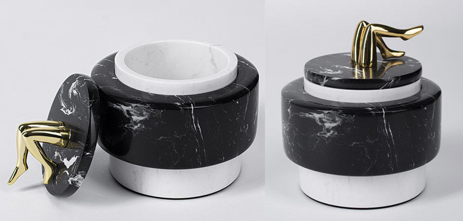 Шкатулка Kelly Wearstler SMALL MELANGE JAR Шкатулка Kelly Wearstler SMALL MELANGE JAR - Loft-Concept в Костроме