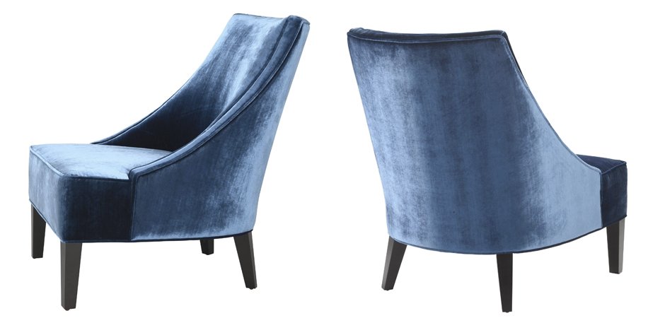 Кресло Eichholtz Chair Dulwich Blue Кресло Eichholtz Chair Dulwich Blue - Loft-Concept в Костроме