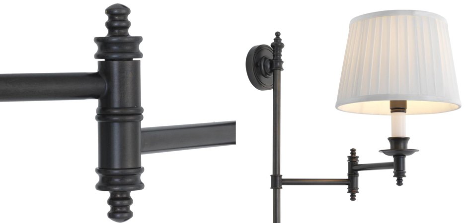 Бра Wall Lamp Indigo Bronze - фото №1