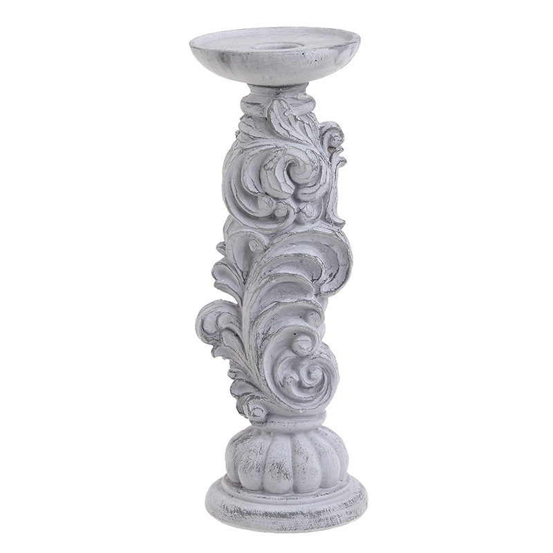 Подсвечник Pattern Candlestick Серый Подсвечник Pattern Candlestick Серый в Костроме | Loft Concept