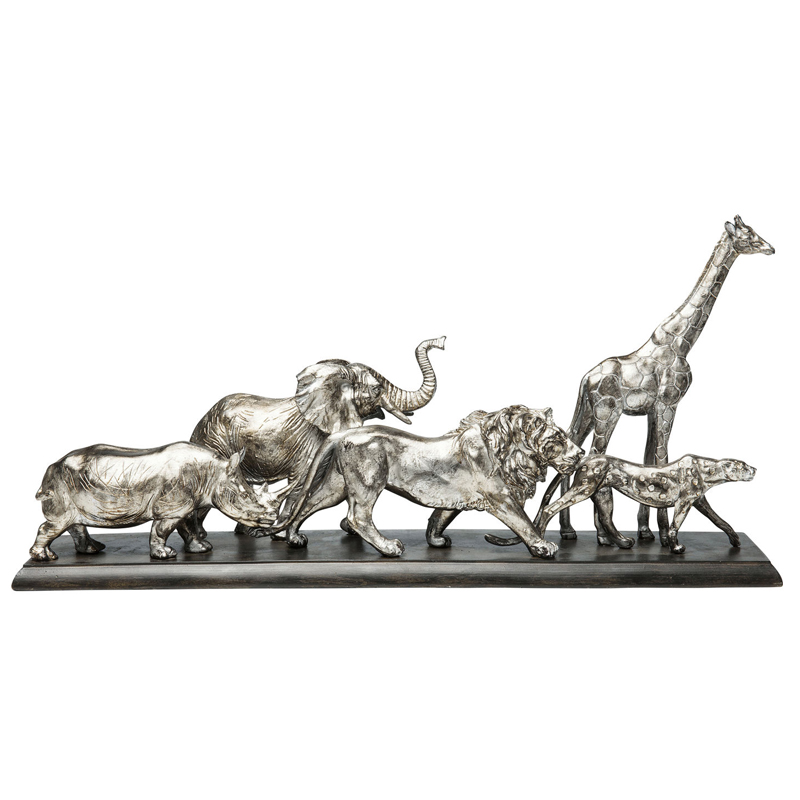 Статуэтка African Animals Серебряный Статуэтка African Animals Серебряный в Костроме | Loft Concept
