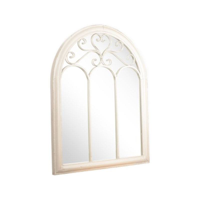 Зеркало Arch Window Heart Белый Зеркало Arch Window Heart Белый в Костроме | Loft Concept