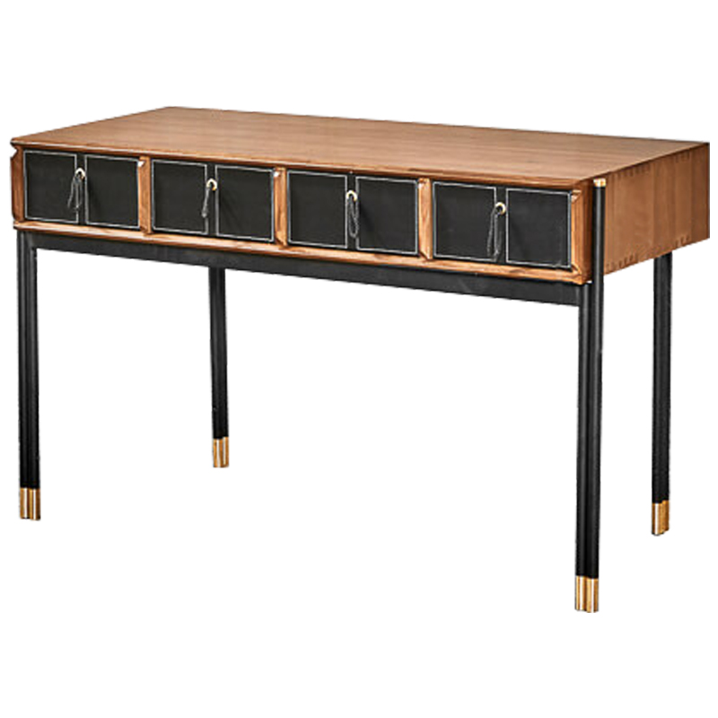 Консоль Patrizio Loft Console Коричневый Черный Консоль Patrizio Loft Console Коричневый Черный в Костроме | Loft Concept