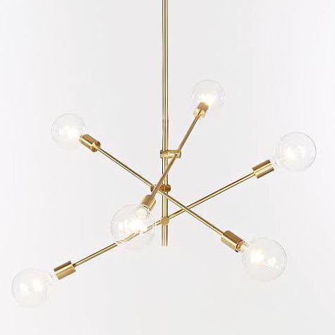 Люстра Lambert Fils Studio Cliff Pendant 6 Золотой Люстра Lambert Fils Studio Cliff Pendant 6 Золотой в Костроме | Loft Concept