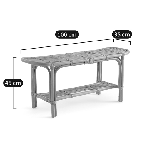 Скамья из ротанга с подушкой Manlio Rattan Bench Скамья из ротанга с подушкой Manlio Rattan Bench в Костроме