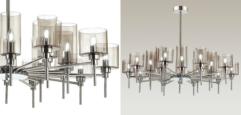 Люстра AXO Light Spillray Chromium Lamps 20 Люстра AXO Light Spillray Chromium Lamps 20 - Loft-Concept в Костроме