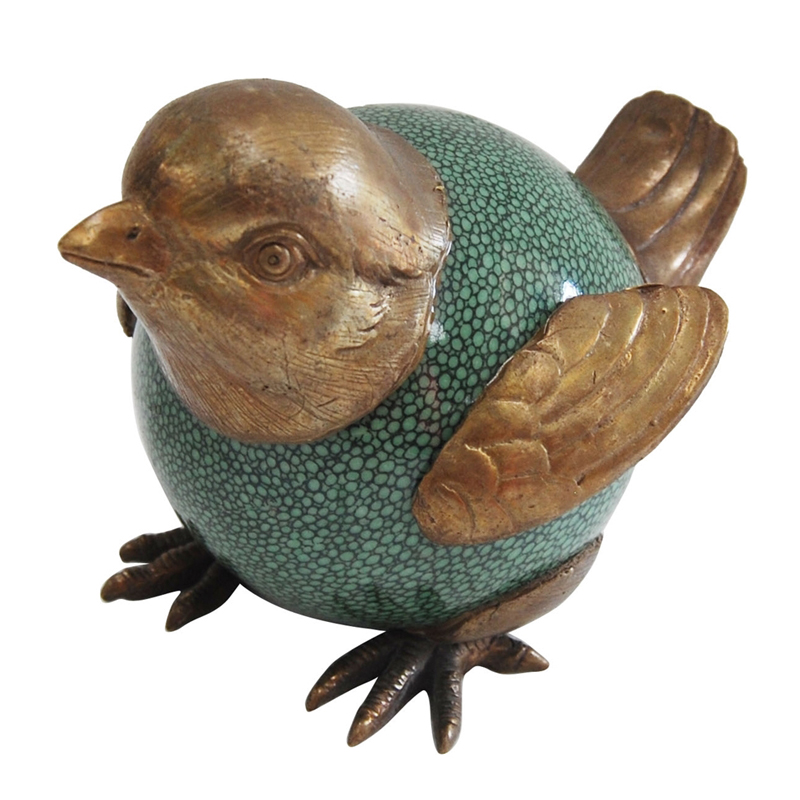 Статуэтка Birdie Коричневый Малахит Статуэтка Birdie Коричневый Малахит в Костроме | Loft Concept