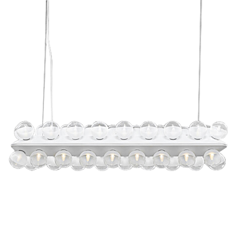 Люстра Gabrielle Chandeliers Белый Прозрачный Люстра Gabrielle Chandeliers Белый Прозрачный в Костроме | Loft Concept