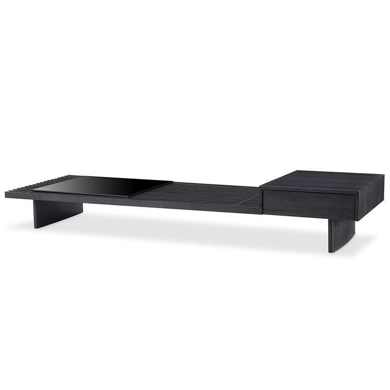 Кофейный стол Eichholtz Coffee Table The Crest Черный Кофейный стол Eichholtz Coffee Table The Crest Черный в Костроме | Loft Concept