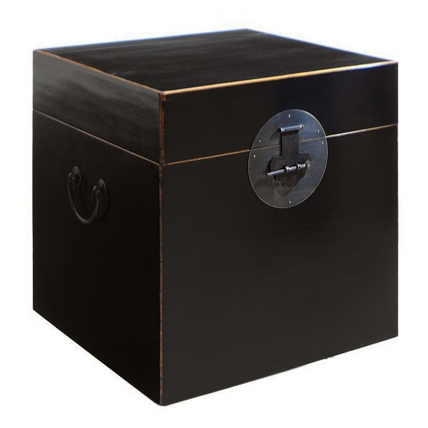 Сундук Beijing Cube Chest Andrew Martin Черный Сундук Beijing Cube Chest Andrew Martin Черный в Костроме | Loft Concept
