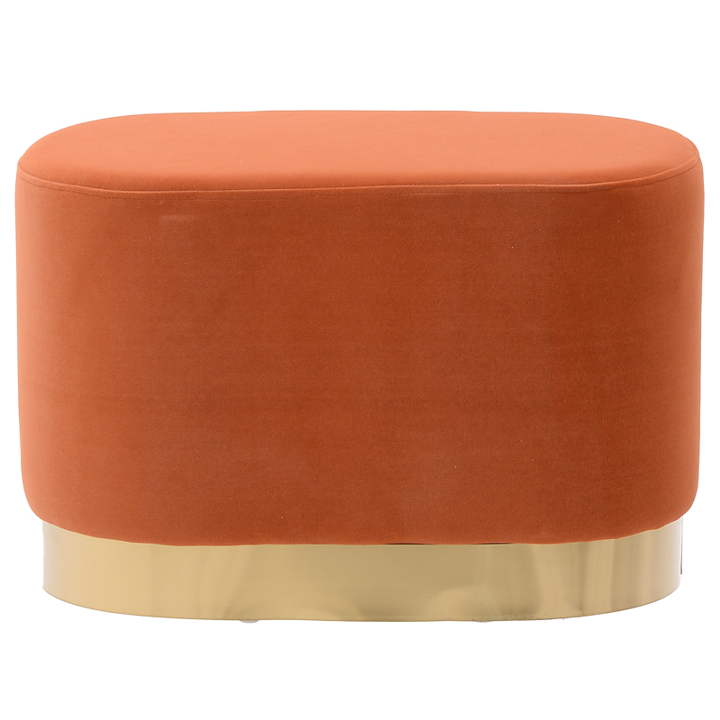Пуф Juicy Orange Pouf Оранжевый Глянцевое золото Пуф Juicy Orange Pouf Оранжевый Глянцевое золото в Костроме | Loft Concept