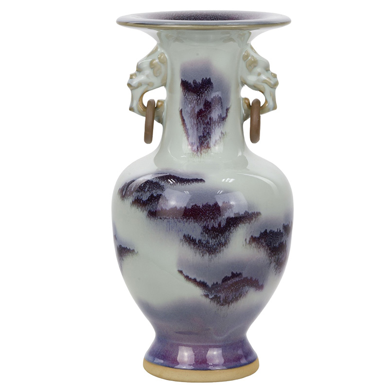 Ваза Gerda Vase Белый Голубой Темно-синий Ваза Gerda Vase Белый Голубой Темно-синий в Костроме | Loft Concept