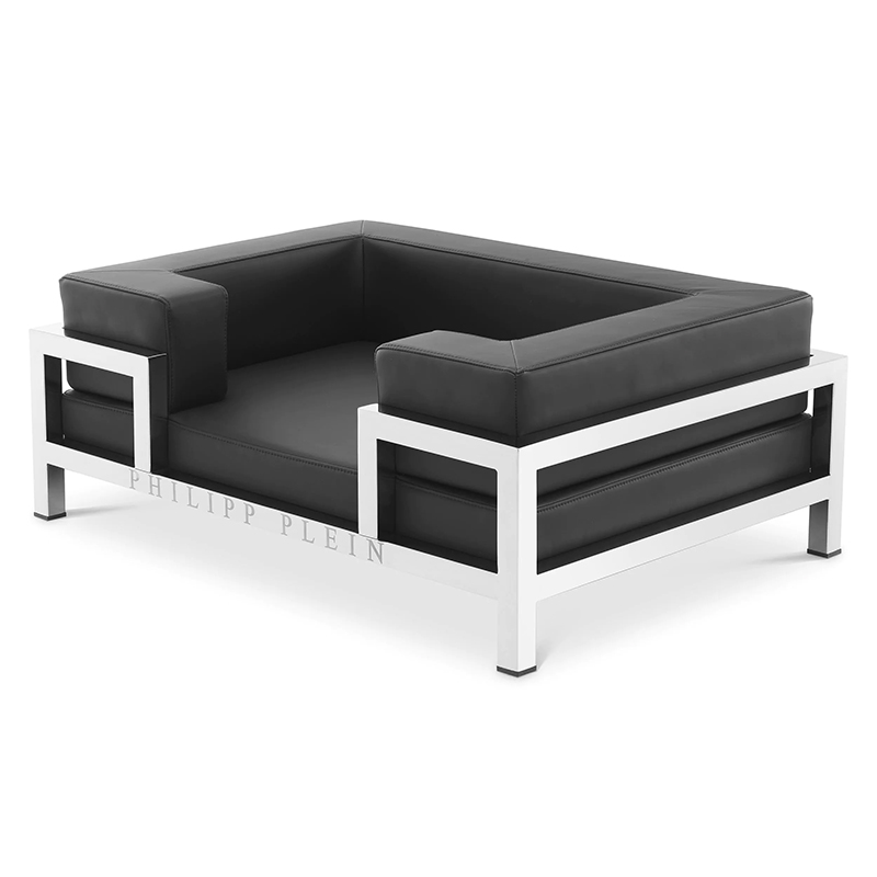 Лежанка для домашних животных Philipp Plein Dogbed High Conic L Черный Никель Лежанка для домашних животных Philipp Plein Dogbed High Conic L Черный Никель в Костроме | Loft Concept