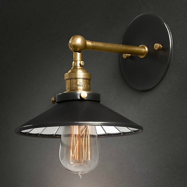 Бра RH Factory Metal Reflector Filament Бра RH Factory Metal Reflector Filament в Костроме | Loft Concept