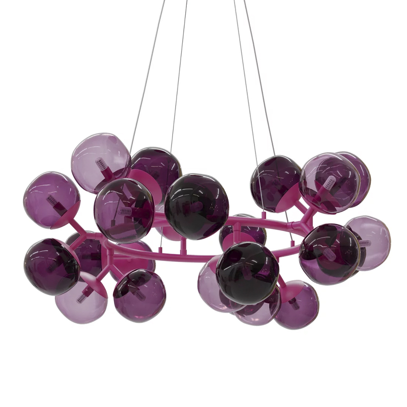 Люстра Wild Grape Розовый Фиолетовый Люстра Wild Grape Розовый Фиолетовый в Костроме | Loft Concept