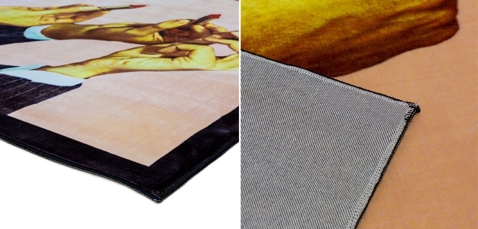 Ковер Seletti Rectangular Rug Lipsticks Ковер Seletti Rectangular Rug Lipsticks - Loft-Concept в Костроме