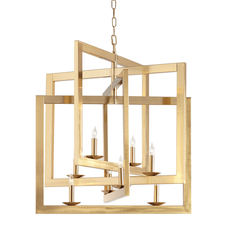 Люстра Kamiel Chandelier Латунь Люстра Kamiel Chandelier Латунь в Костроме | Loft Concept