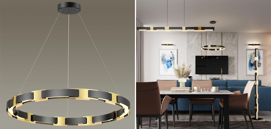 Люстра Shades of Gold диаметр 80 см Люстра Shades of Gold диаметр 80 см - Loft-Concept в Костроме
