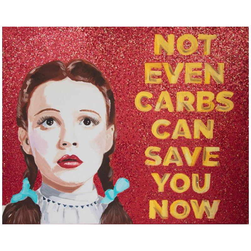 Картина “Not Even Carbs Can Save You Now” Мульти Картина “Not Even Carbs Can Save You Now” Мульти в Костроме | Loft Concept