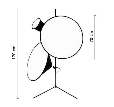 Торшер Tom Dixon Cone Black Торшер Tom Dixon Cone Black в Костроме