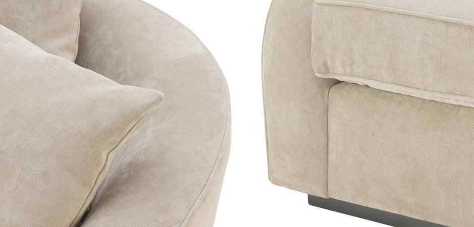 Кресло Eichholtz Chair Les Palmiers Greige Кресло Eichholtz Chair Les Palmiers Greige - Loft-Concept в Костроме
