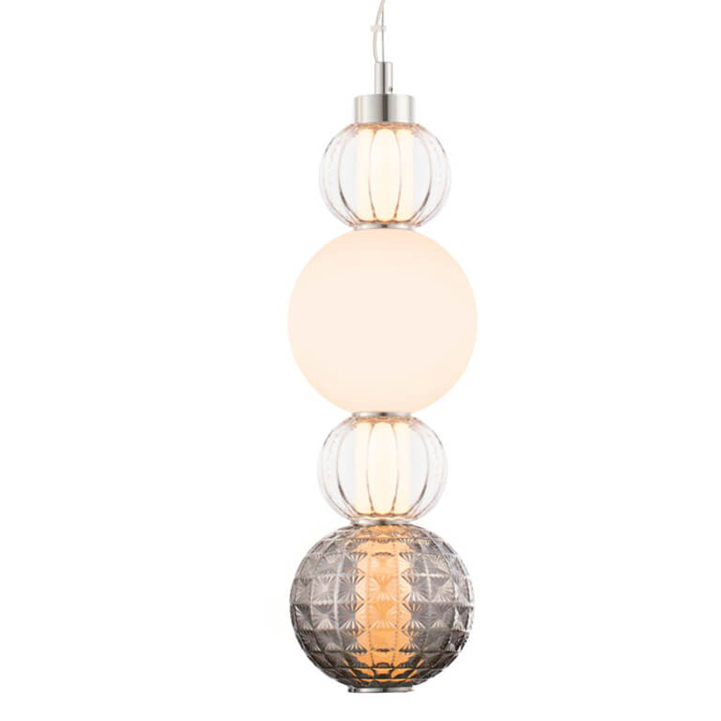 Подвесной светильник Aimabla Light 45 Хром Прозрачный Подвесной светильник Aimabla Light 45 Хром Прозрачный в Костроме | Loft Concept