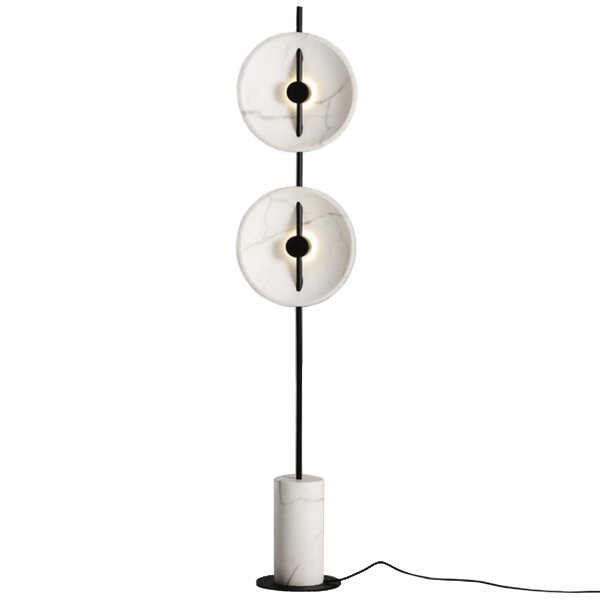 Торшер Rakumba Lighting Mito floor lamp Белый Черный в Костроме | Loft Concept 