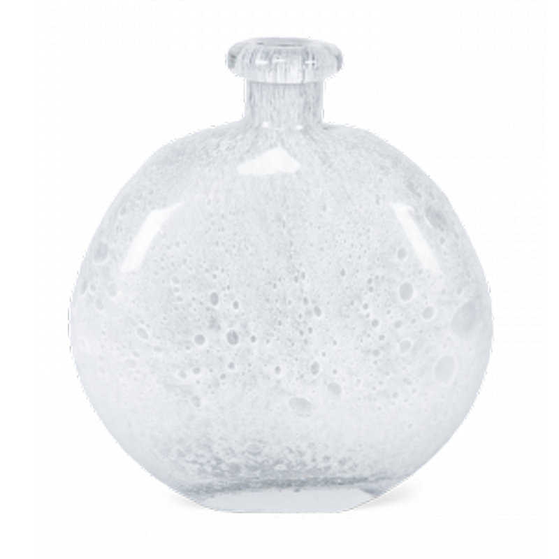 Ваза Air Bubbles Vase glass h31 Белый в Костроме | Loft Concept 
