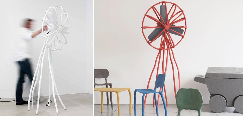 Торшер Clay Fan Medium Maarten Baas Торшер Clay Fan Medium Maarten Baas - Loft-Concept в Костроме