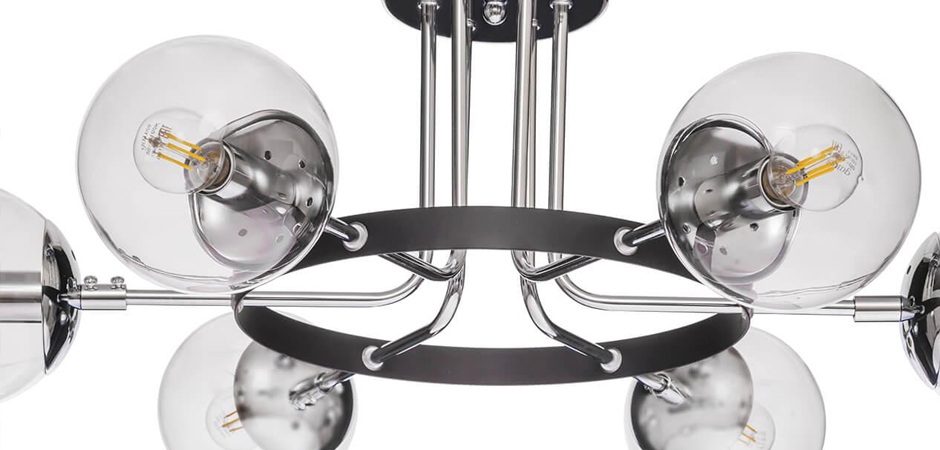 Потолочный светильник Transparent Balls Loft Ceiling Потолочный светильник Transparent Balls Loft Ceiling - Loft-Concept в Костроме