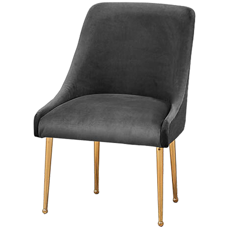 Стул Gormal Stool grey Серый Золотой Стул Gormal Stool grey Серый Золотой в Костроме | Loft Concept