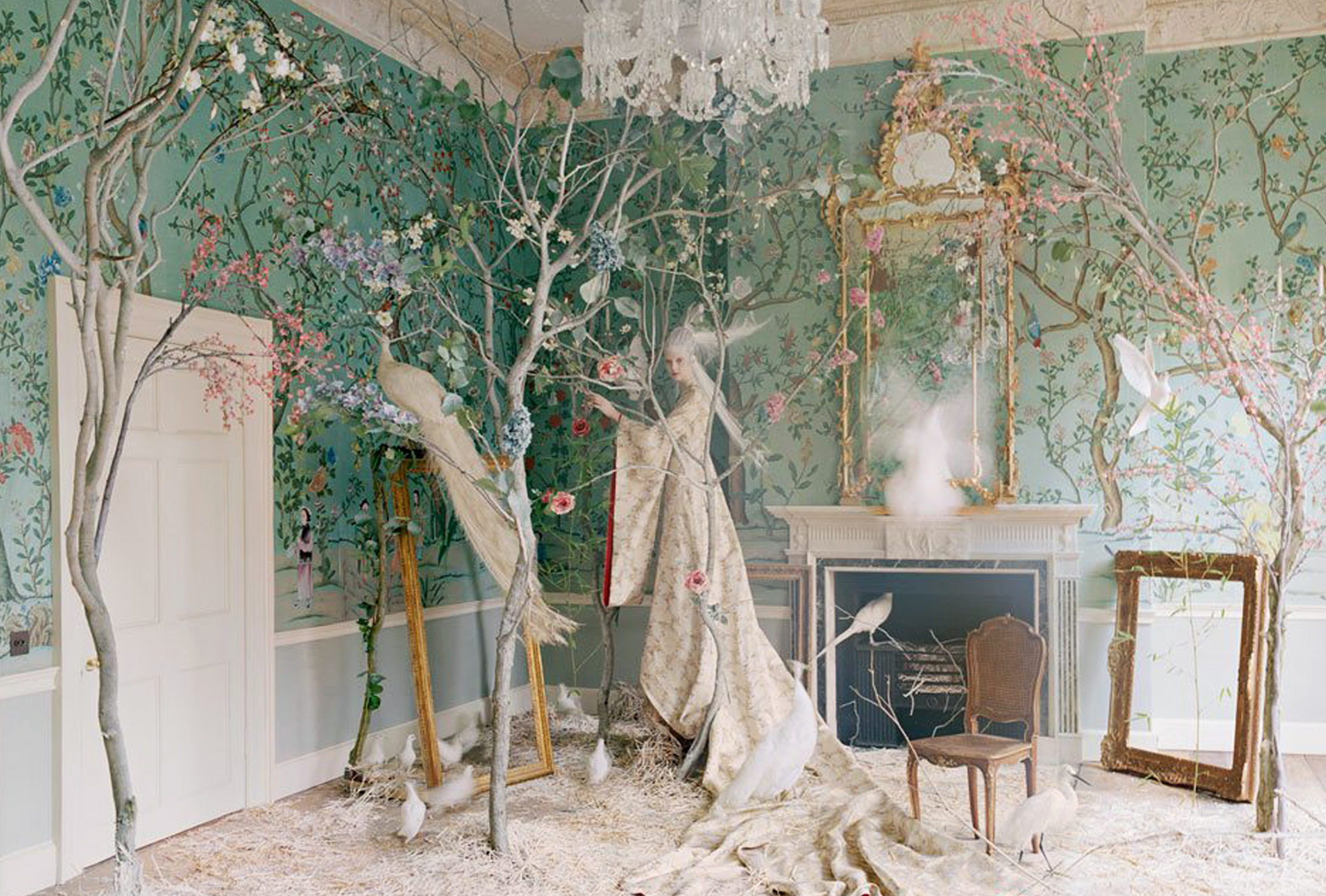 Обои в стиле Шинуазри Chinoiserie Collection Обои в стиле Шинуазри Chinoiserie Collection