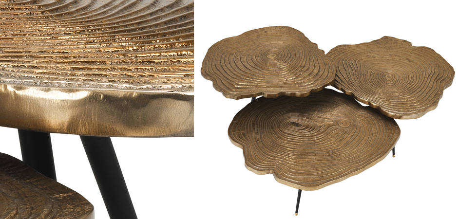 Набор столиков Eichholtz Coffee Table Quercus Set of 3 Набор столиков Eichholtz Coffee Table Quercus Set of 3 - Loft-Concept в Костроме