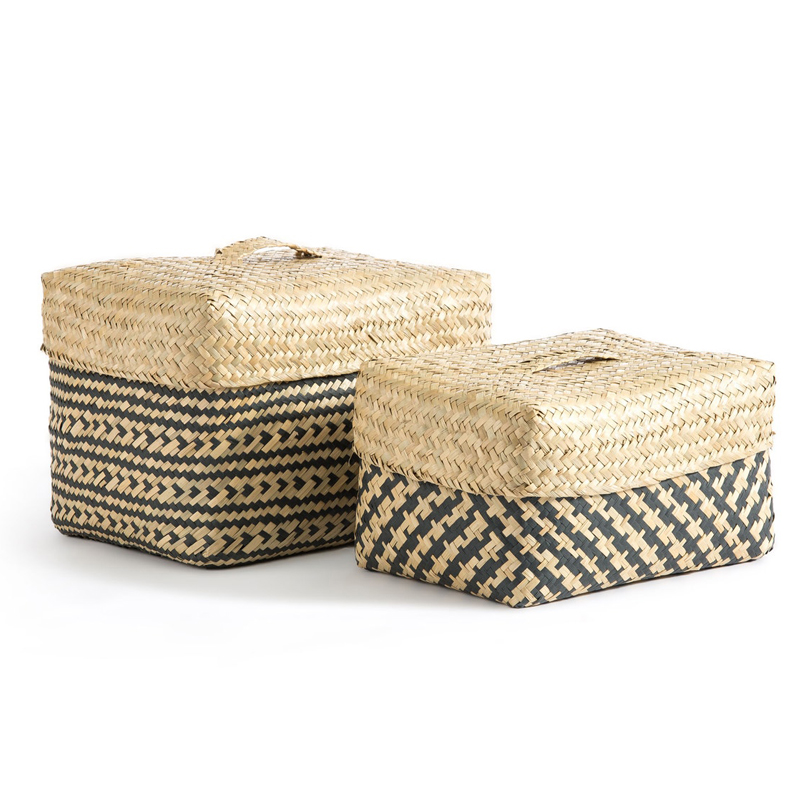 Комплект плетеных корзин Wicker Baskets Комплект плетеных корзин Wicker Baskets в Костроме | Loft Concept