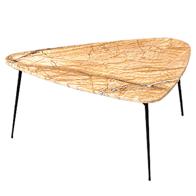 Кофейный столик Caramel Crust Coffee Table Карамель Черный Кофейный столик Caramel Crust Coffee Table Карамель Черный в Костроме | Loft Concept