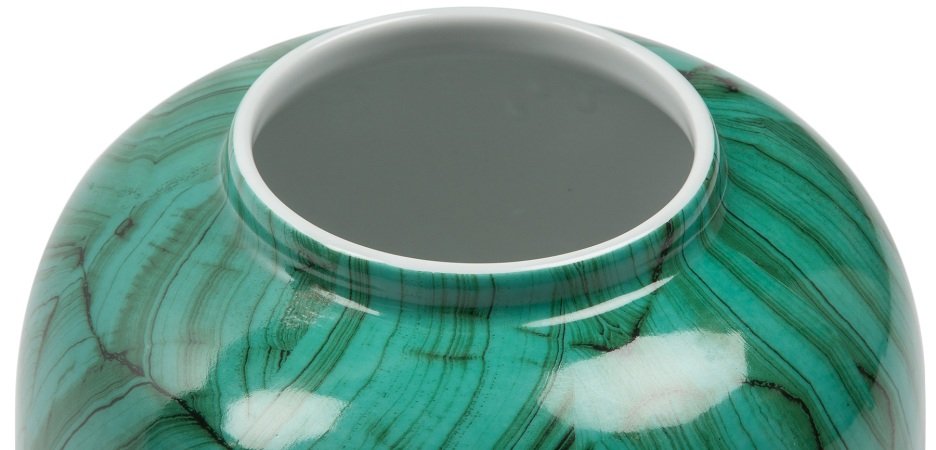 Ваза Malachite Vase Low Ваза Malachite Vase Low - Loft-Concept в Костроме