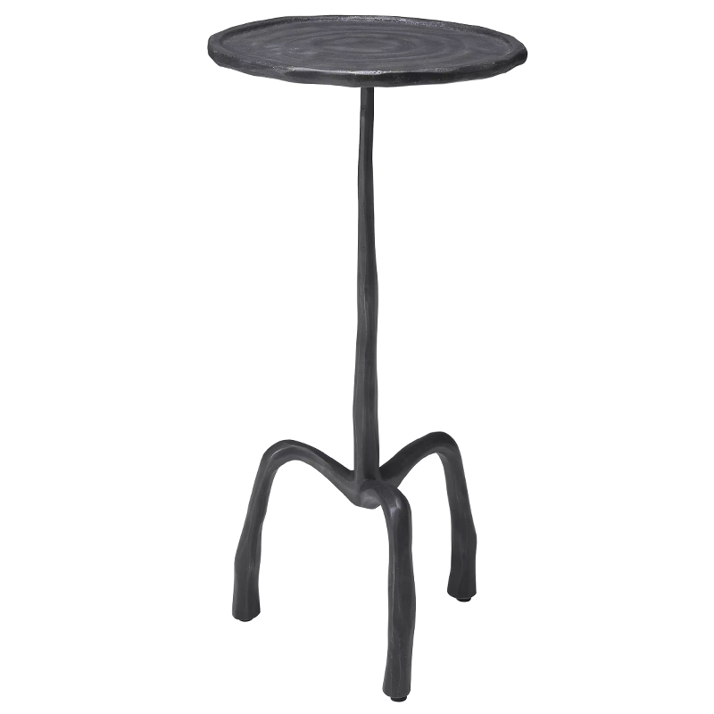 Приставной стол Eichholtz Side Table Kubu L Темная бронза Черный Приставной стол Eichholtz Side Table Kubu L Темная бронза Черный в Костроме | Loft Concept