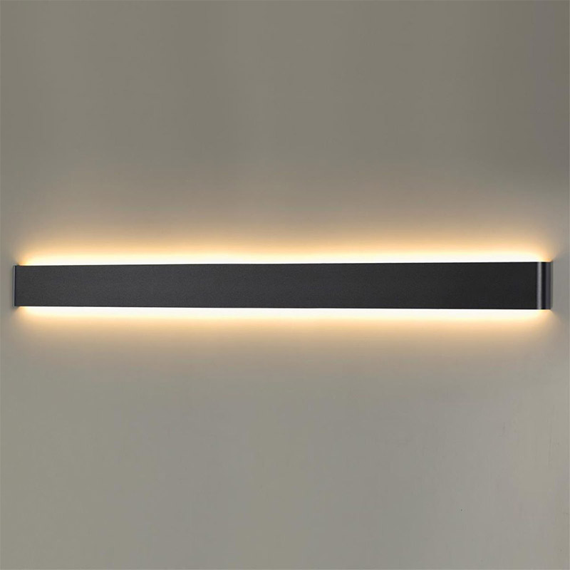 Бра Obverse Black Long Wall lamp Черный матовый Бра Obverse Black Long Wall lamp Черный матовый в Костроме | Loft Concept