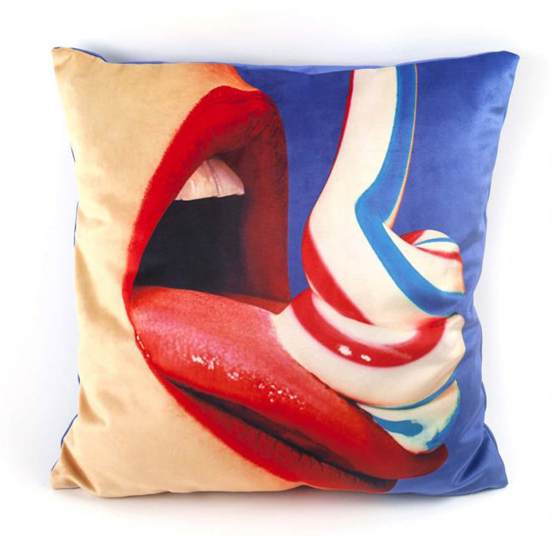 Подушка Seletti Cushion Toothpaste Мульти Подушка Seletti Cushion Toothpaste Мульти в Костроме | Loft Concept