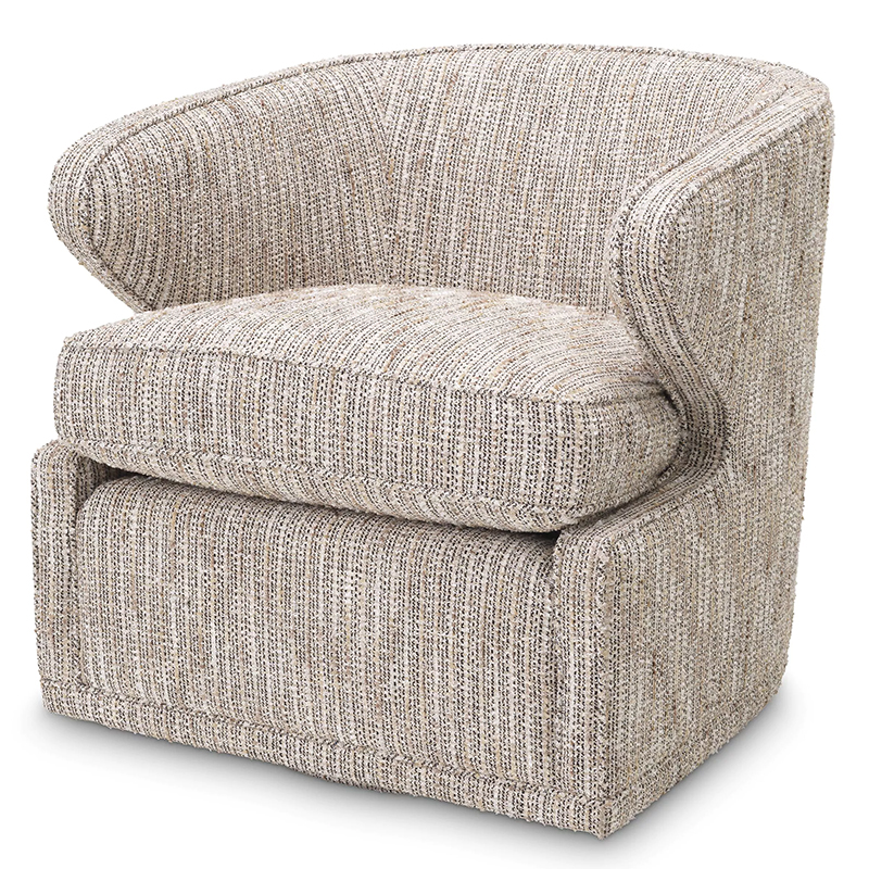 Кресло Eichholtz Swivel Chair Dorset Бежевый Бежевый Кресло Eichholtz Swivel Chair Dorset Бежевый Бежевый в Костроме | Loft Concept